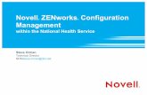 Novell ZENworks Configuration Management within the National Health Service
