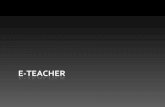 Introduction to e-Teacher