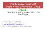 C File I/O