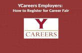 YCareers Employers: How to Register for Career Fair