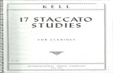 Kell 17 Staccato Studies