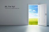 Vy Hoang Nguyen Visual Resume