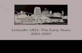 LinkedIn UED: The Early Years (2003-2007)