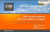CSI tools SAP Authorization Presentation TROOPERS 2014