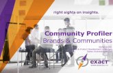 Community profiler   brands & communities