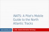 iNATS: iPad App Guide for North Atlantic Tracks System, Aviation Assistance iPad App for Pilots