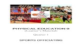 Physical Education (P.E.) Grade 9 Module (1st - 4th Quarter)