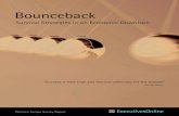 Bounceback -strategies in an economic downturn