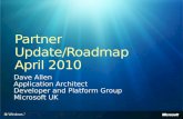 Partner Roadmap April 2010