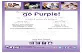 Ft. Lauderdale & Coral Gables, FL - Get Ready To Go Purple!