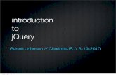 Introduction to jQuery :: CharlotteJS