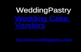 Wedding cake vendors