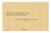 Pratical Guidance for Design of Buildings1 [Compatibility Mode]