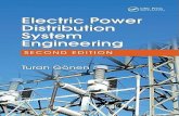 Electric Power Distribution System Engineering Turan Gonen