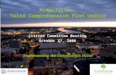 PlaniTulsa Committee Presentation 102708