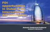 Crp  fdi opportunities in dubai and its international attractiveness - aakash
