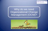 Why do we need Organizational Change Management?