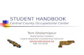 Student handbook power point
