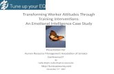 Transforming Worker Attitudes Through Training Interventions- An Emotional Intelligence Case Study