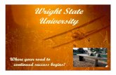 Microsoft Power Point   Wright State University Presentation