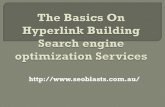 The basics on hyperlink building search engine optimization ppt