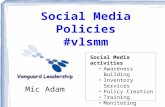 Social Media Day 24-1-2013: Social media policy