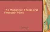The Magnificat: Facets and Research Paths
