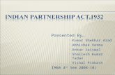 Indian Partnership Act 1932 Merged Slides
