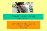 Anaphylactic shock