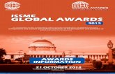 ISSME Global Awards 2013