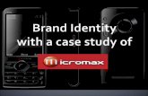 Brand Identity a Case Study Micromax