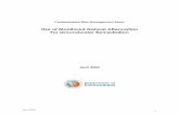 88228675 Use of Monitored Natural Attenuation for Groundwater Remediation WA