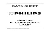 Philips Fluorescent Lamp-Datasheet