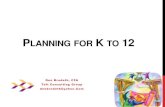 Planning  for K12 (Philippines)