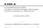Oki C5300 C5100 Maintenance Manual(Full Permission)