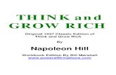 1 Think and Grow Rich Chapter 01 Workbook