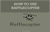 Julius_Viron_How to Post a Rafflecopter Giveaway