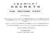Chymical Secrets 2