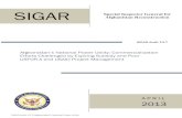Sigar Dabs Report