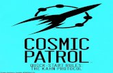 Cosmic Patrol the Kahn Protocols (Free RPG Day 2012)