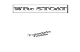 WRc STOAT: Tutorials Guide