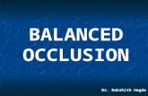 Balanced Occlusion