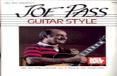 Joe Pass - Guitar Style (Mel Bay)