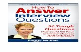 How to Answer Interview Questions Top50