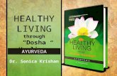 New Book   Healthy living through dosha healing (Ayurveda)