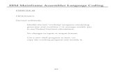 IBM Assembly Language Coding (ALC) Part 4