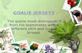 Goalie jerseys
