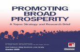 Promoting Broad Prosperity