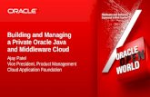 Building and Managing a Private Oracle Java and Middleware Cloud