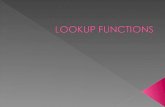 Look up functions